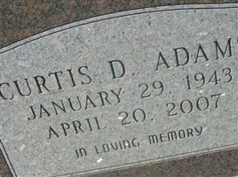 Curtis D. Adams Curtis D. Adams