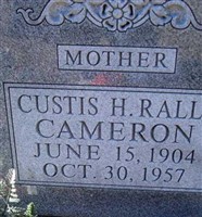 Custis H Ralls Cameron Custis H Ralls Cameron