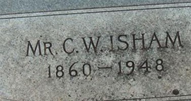 C. W. Isham C. W. Isham