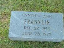 Cynthia Ann Franklin
