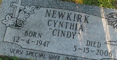 Cynthia Nell "Cindy" Brown Newkirk Cynthia Nell "Cindy" Brown Newkirk