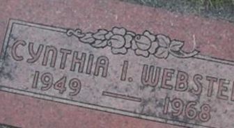 Cynthia I Webster Cynthia I Webster