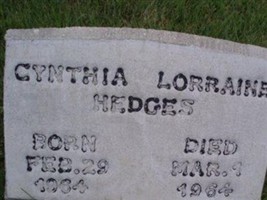 Cynthia Lorraine Hedges