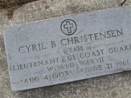 Cyril B. Christensen Cyril B. Christensen