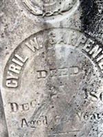 Cyril W Carpenter