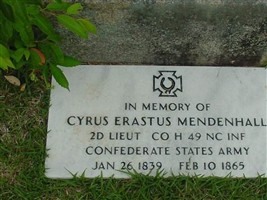 Cyrus Erastus Mendenhall Cyrus Erastus Mendenhall