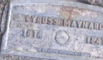 Cyrus Sumner Maynard Cyrus Sumner Maynard