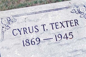 Cyrus Tilghman Texter Cyrus Tilghman Texter