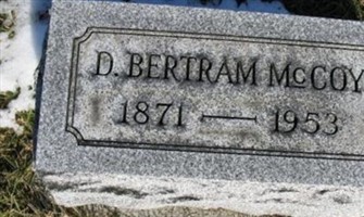 D Bertram McCoy