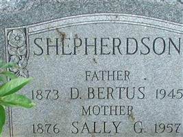 D Bertus Shepherdson D Bertus Shepherdson
