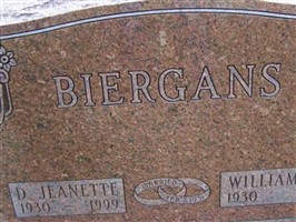 D Jeanette Biergans D Jeanette Biergans
