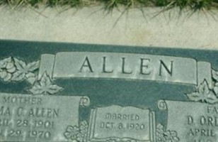 D Orlo Allen
