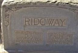 D.A. Ridgway