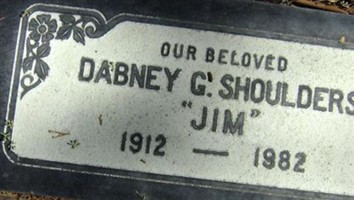 Dabney Gardner ""JIM"" Shoulders Dabney Gardner ""JIM"" Shoulders
