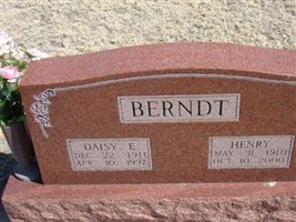 Daisy E. Berndt Daisy E. Berndt