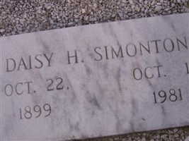 Daisy H. Simonton Daisy H. Simonton