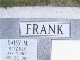 Daisy M. Ritzius Frank