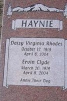 Daisy Virginia Rhodes Haynie Daisy Virginia Rhodes Haynie