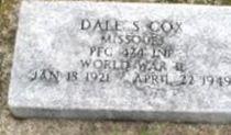 Dale S Cox