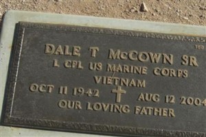 Dale T. McCown, Sr Dale T. McCown, Sr
