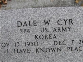 Dale W. Cyr Dale W. Cyr