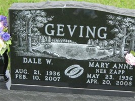 Dale W Geving
