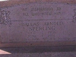Dallas A. Sperling Dallas A. Sperling