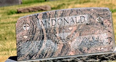 Daniel A. McDonald Daniel A. McDonald