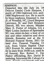 Daniel Clyde Simpson Daniel Clyde Simpson