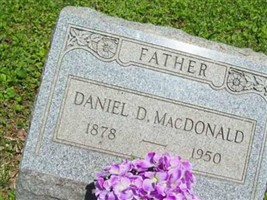 Daniel D McDonald Daniel D McDonald