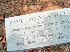Daniel DeVinney Timms, Sr