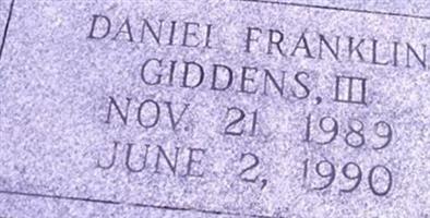 Daniel Franklin Giddens, III