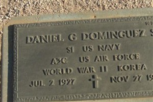 Daniel G Dominguez, Sr Daniel G Dominguez, Sr