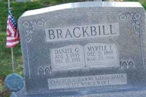 Daniel Gable BRACKBILL Daniel Gable BRACKBILL