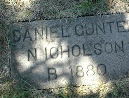 Daniel Gunter Nicholson Daniel Gunter Nicholson