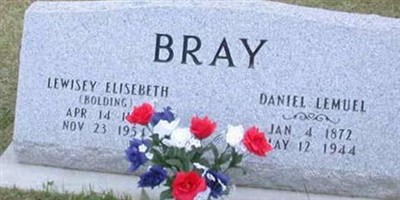 Daniel Lemuel "Lem" Bray Daniel Lemuel "Lem" Bray