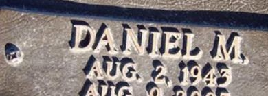 Daniel M. Allen Daniel M. Allen