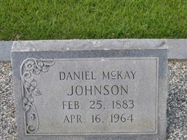 Daniel McKay Johnson Daniel McKay Johnson