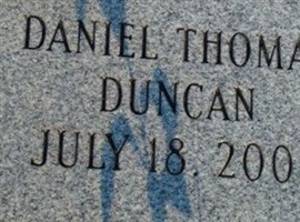 Daniel Thomas Duncan Daniel Thomas Duncan