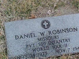 Daniel W Robinson Daniel W Robinson