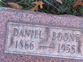 Daniel Webster BOONE Daniel Webster BOONE