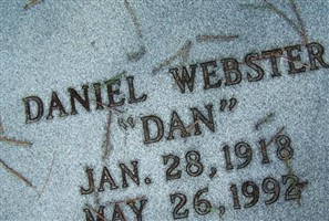 Daniel Webster "Dan" Edwards Daniel Webster "Dan" Edwards