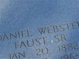 Daniel Webster Faust, Sr