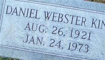 Daniel Webster King Daniel Webster King