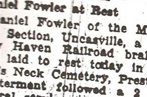 Daniel William Fowler Daniel William Fowler