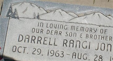 Darrel Rangi Jones Darrel Rangi Jones