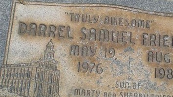 Darrel Samuel Friedel Darrel Samuel Friedel