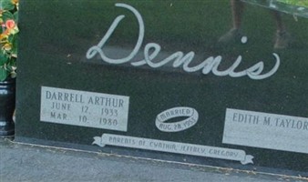 Darrell A. Dennis Darrell A. Dennis