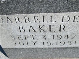 Darrell Dee Baker Darrell Dee Baker