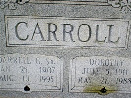 Darrell G Carroll, Sr Darrell G Carroll, Sr